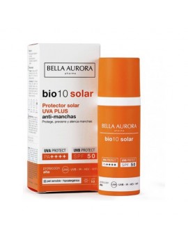 Bella Aurora Bio10 Anti-Blemish Sunscreen UVA-Plus SPF50 + | Sensitive skin, 50 ml