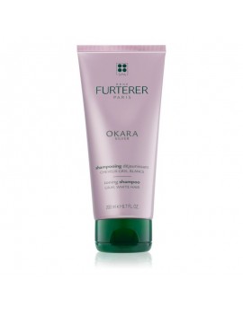 René Furterer Okara Silver Anti-Yellowing Shampoo, 200 ml.