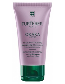René Furterer Okara Silver Anti-Yellowing Shampoo, 50 ml.