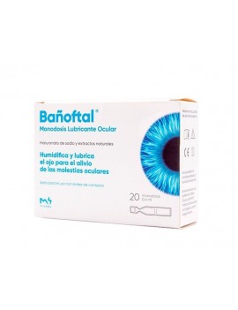 Bañoftal Eye Bath Monodose, 0.4 ml 20 uds.