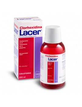 Lacer Chlorhexidine Mouthwash, 200 ml
