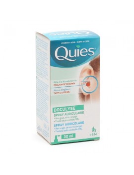 Quies Doculyse solution for earwax plugs 30 ml