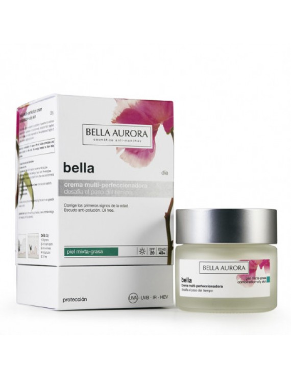 Bella Aurora Facial Moisturizing Day Cream 40+ Mixed-Oily Skin, 50 ml