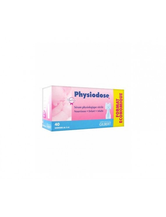 Physiodose Physiological Serum 40 single doses x 5 ml
